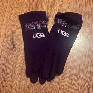UGG Purple Gloves Women